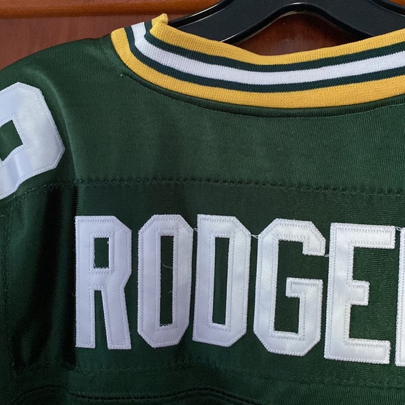 Green Bay Packers Jersey. Aaron Rodgers. Reebok NFL Jersey. Size 48. - Picture 3 of 8
